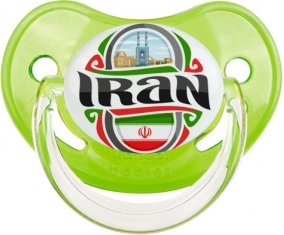 Flag Iran Sucete Physiologique Vert classique