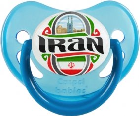 Flag Iran Sucete Physiologique Bleue phosphorescente