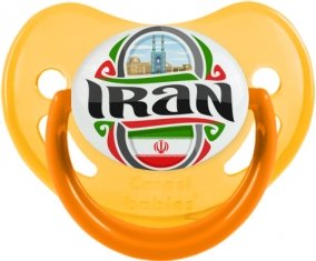 Flag Iran Sucete Physiologique Jaune phosphorescente