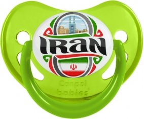 Flag Iran Sucete Physiologique Vert phosphorescente