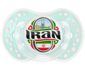 Flag Iran Tétine LOVI Dynamic Retro-turquoise-lagon classique