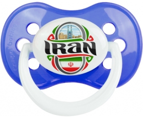 Flag Iran : Sucette Anatomique personnalisée