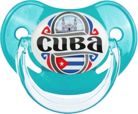 Flag Cuba : Sucette Physiologique personnalisée