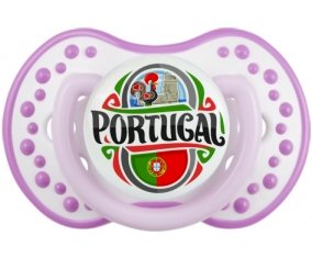 Flag Portugal Sucete LOVI Dynamic Blanc-mauve classique