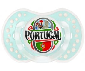 Flag Portugal Sucete LOVI Dynamic Retro-turquoise-lagon classique