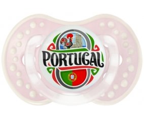 Flag Portugal Sucete LOVI Dynamic Retro-rose-tendre classique