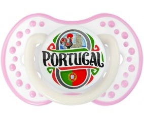Flag Portugal Sucete LOVI Dynamic Blanc-rose phosphorescente