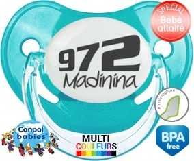 972 madinina : Sucette Physiologique personnalisée