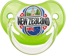 Flag New Zeland Sucette Physiologique Vert classique