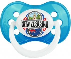 Flag New Zeland Tétine Anatomique Cyan classique