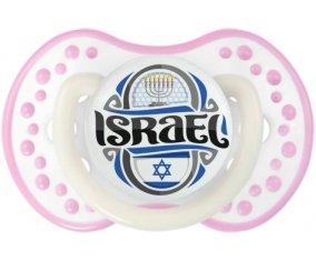 Flag Israel Sucete LOVI Dynamic Blanc-rose phosphorescente