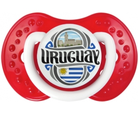 Flag Uruguay Tétine LOVI Dynamic Blanc-rouge classique
