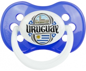 Flag Uruguay : Sucette Anatomique personnalisée
