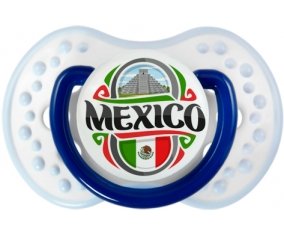 Flag Mexico Sucette LOVI Dynamic Marine-blanc-bleu classique