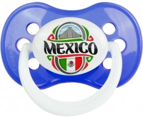 Flag Mexico Tétine Anatomique Bleu classique