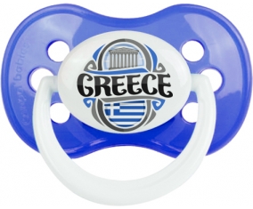 Flag Greece : Sucette Anatomique personnalisée