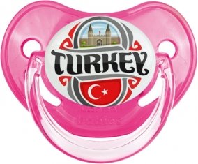 Flag Turkey Sucete Physiologique Rose classique