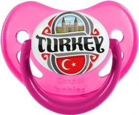 Flag Turkey Sucete Physiologique Rose phosphorescente