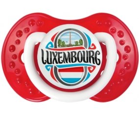 Flag Luxembourg Sucette LOVI Dynamic Blanc-rouge classique