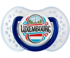 Flag Luxembourg Sucette LOVI Dynamic Marine-blanc-bleu classique