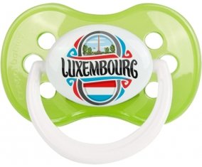 Flag Luxembourg Sucette Anatomique Vert classique