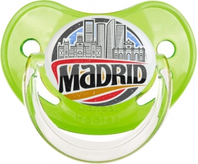 Ville de Madrid Tétine Physiologique Vert classique