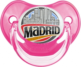 Ville de Madrid Tétine Physiologique Rose classique