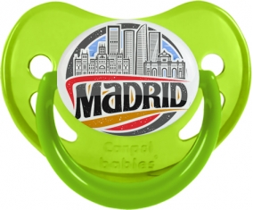 Ville de Madrid Tétine Physiologique Vert phosphorescente