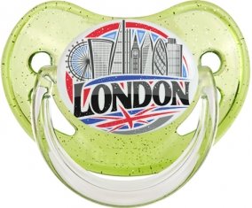 Ville de London Sucete Physiologique Vert à paillette