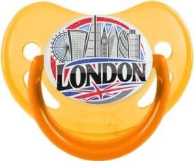 Ville de London Sucete Physiologique Jaune phosphorescente