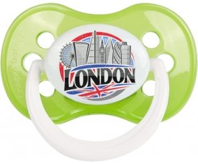 Ville de London Sucette Anatomique Vert classique