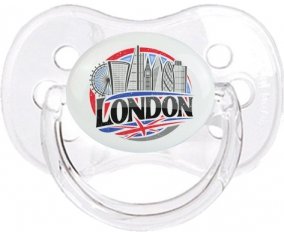 Ville de London Sucette Cerise Transparent classique