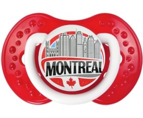 Ville de Montreal Sucette LOVI Dynamic Blanc-rouge classique
