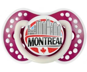 Ville de Montreal Sucette LOVI Dynamic Fuchsia phosphorescente
