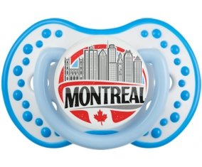 Ville de Montreal Sucette LOVI Dynamic Blanc-bleu phosphorescente