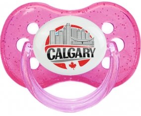 Ville de Calgary Sucete Cerise Rose à paillette