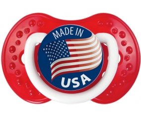Made in USA Blanc-rouge classique