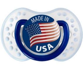 Made in USA Marine-blanc-bleu classique