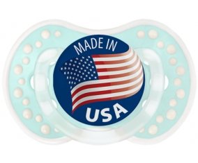 Made in USA Retro-turquoise-lagon classique