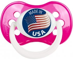 Made in USA Rose foncé classique