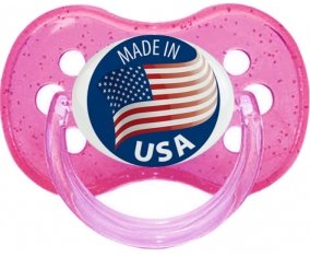 Made in USA Rose à paillette