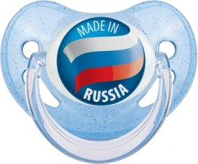 Made in RUSSIA Bleue à paillette