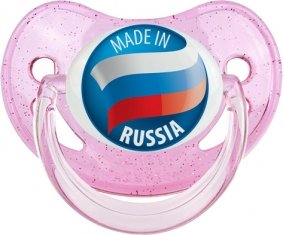Made in RUSSIA Rose à paillette