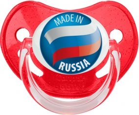 Made in RUSSIA Rouge à paillette