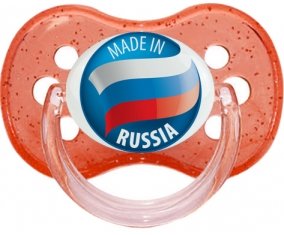 Made in RUSSIA Rouge à paillette