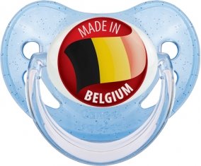 Made in BELIUM Bleue à paillette