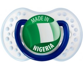 Made in NIGERIA Marine-blanc-bleu classique