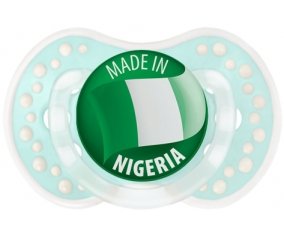 Made in NIGERIA Retro-turquoise-lagon classique
