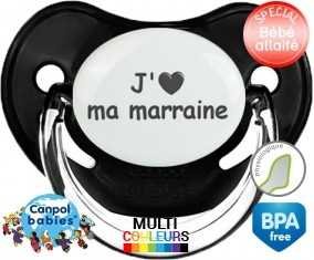 Coeur j'aime ma marraine: Sucette Physiologique-su7.fr