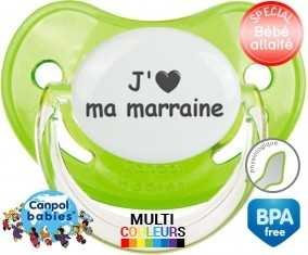 Coeur j'aime ma marraine: Sucette Physiologique-su7.fr